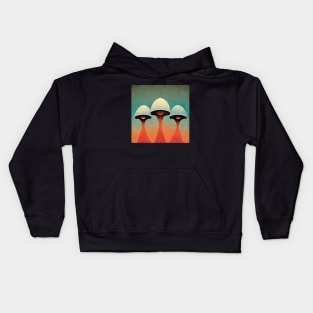 Cosmic Mushrooms Kids Hoodie